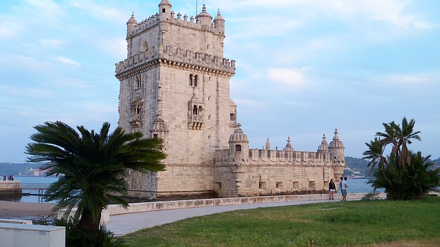 Der Turm zu Belém in Lissabon, der Torre de Belém