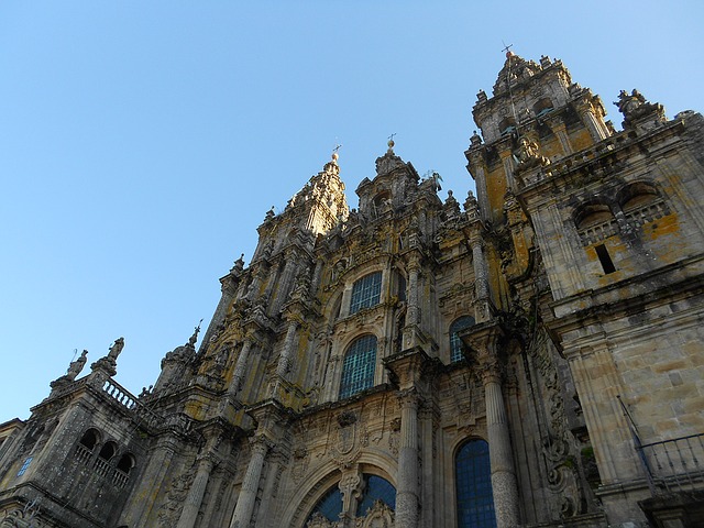 Die weltberühmte Kathedrale von Santiago de Compostela